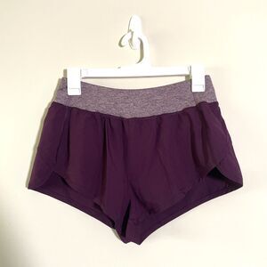 Forever 21 Women's Plum/Purple Lined Short Pocket Size XS Running Athleisure